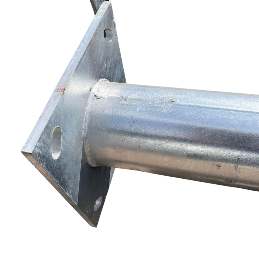 Poste cónico 6 metros galvanizado