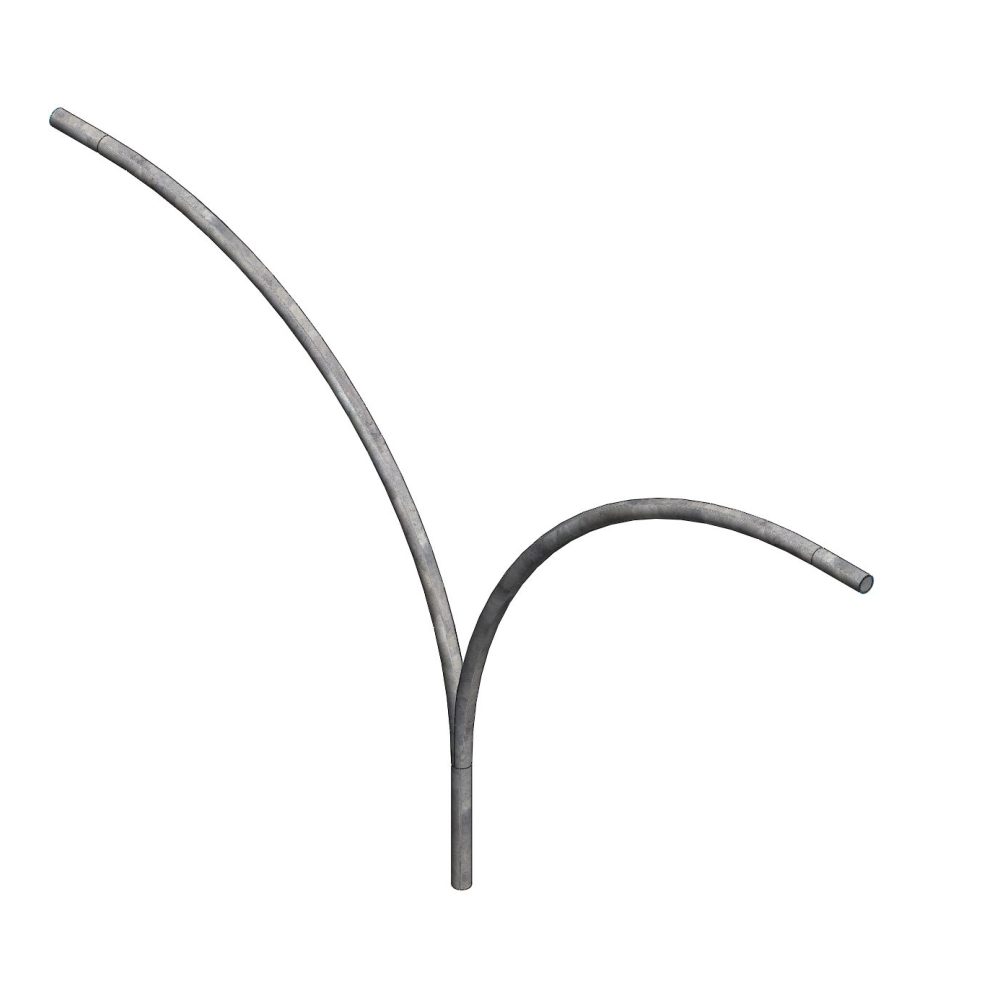 Gancho curvo doble R1500