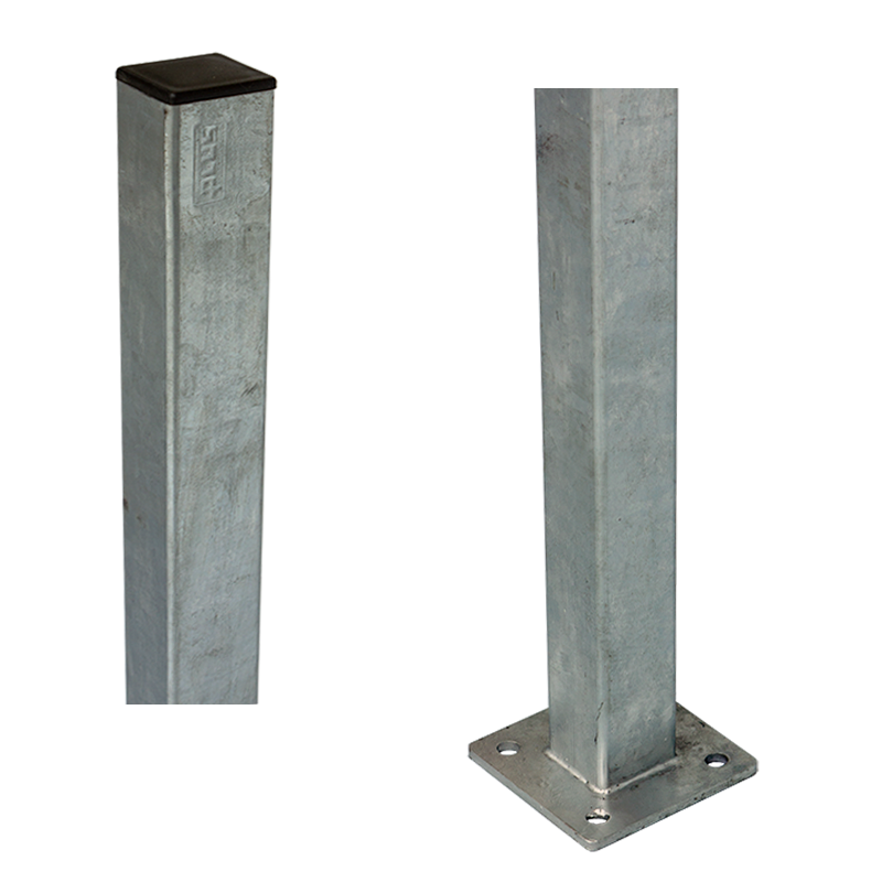 Poste cuadrado 4 metros 100x100x3 - Imagen 2